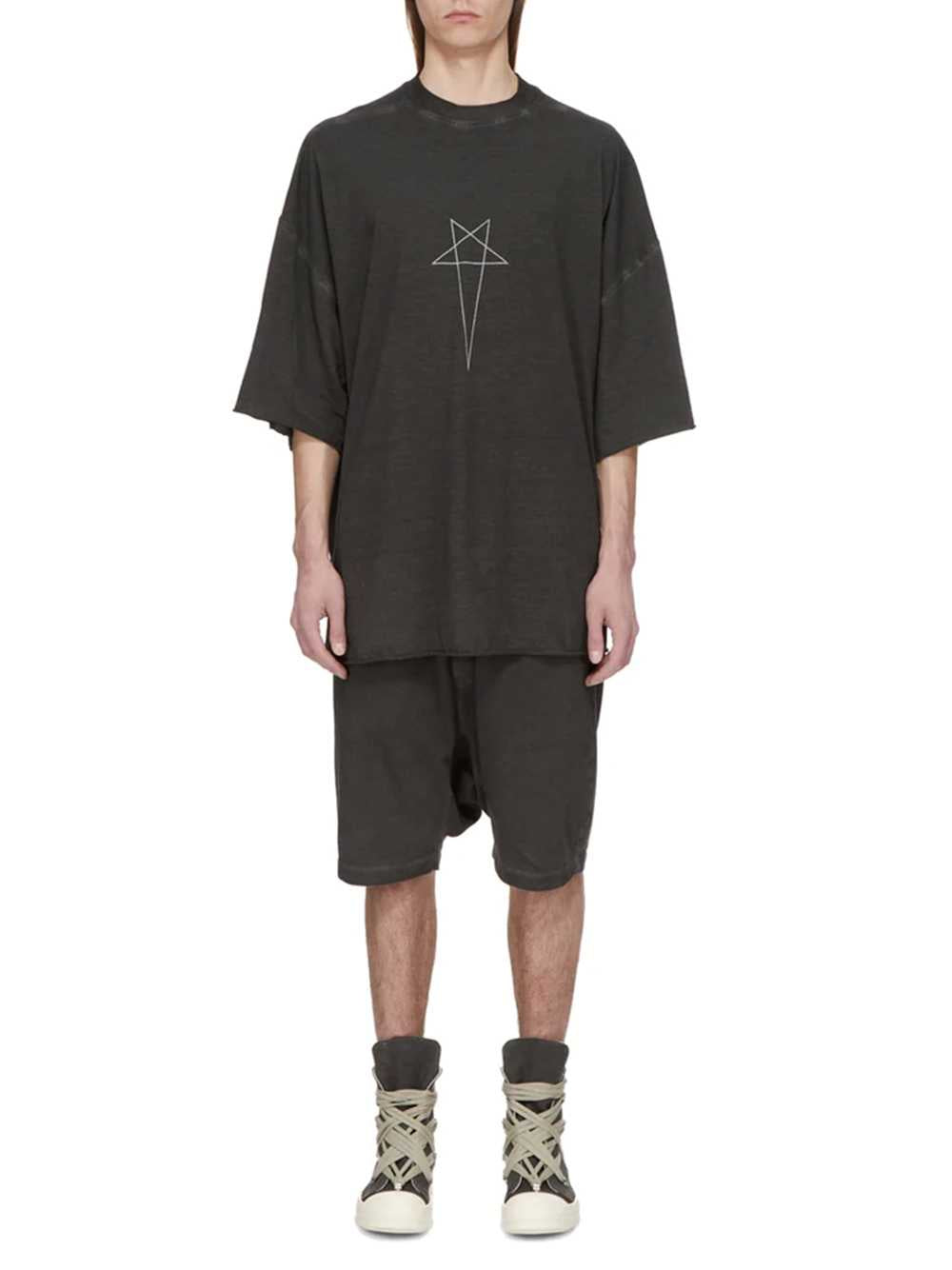 Rick Owens Drkshdw Men T-Shirt - Tommy T Faded Black/Silver RICK OWENS