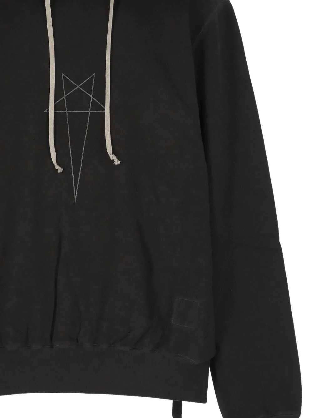 Rick Owens Drkshdw Men Pentagram-Print Hoodie RICK OWENS