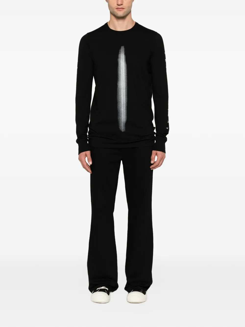 Rick Owens Drkshdw Men Long-Sleeve Graphic Print T-Shirt RICK OWENS