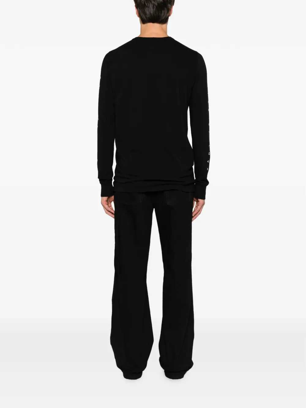 Rick Owens Drkshdw Men Long-Sleeve Graphic Print T-Shirt RICK OWENS