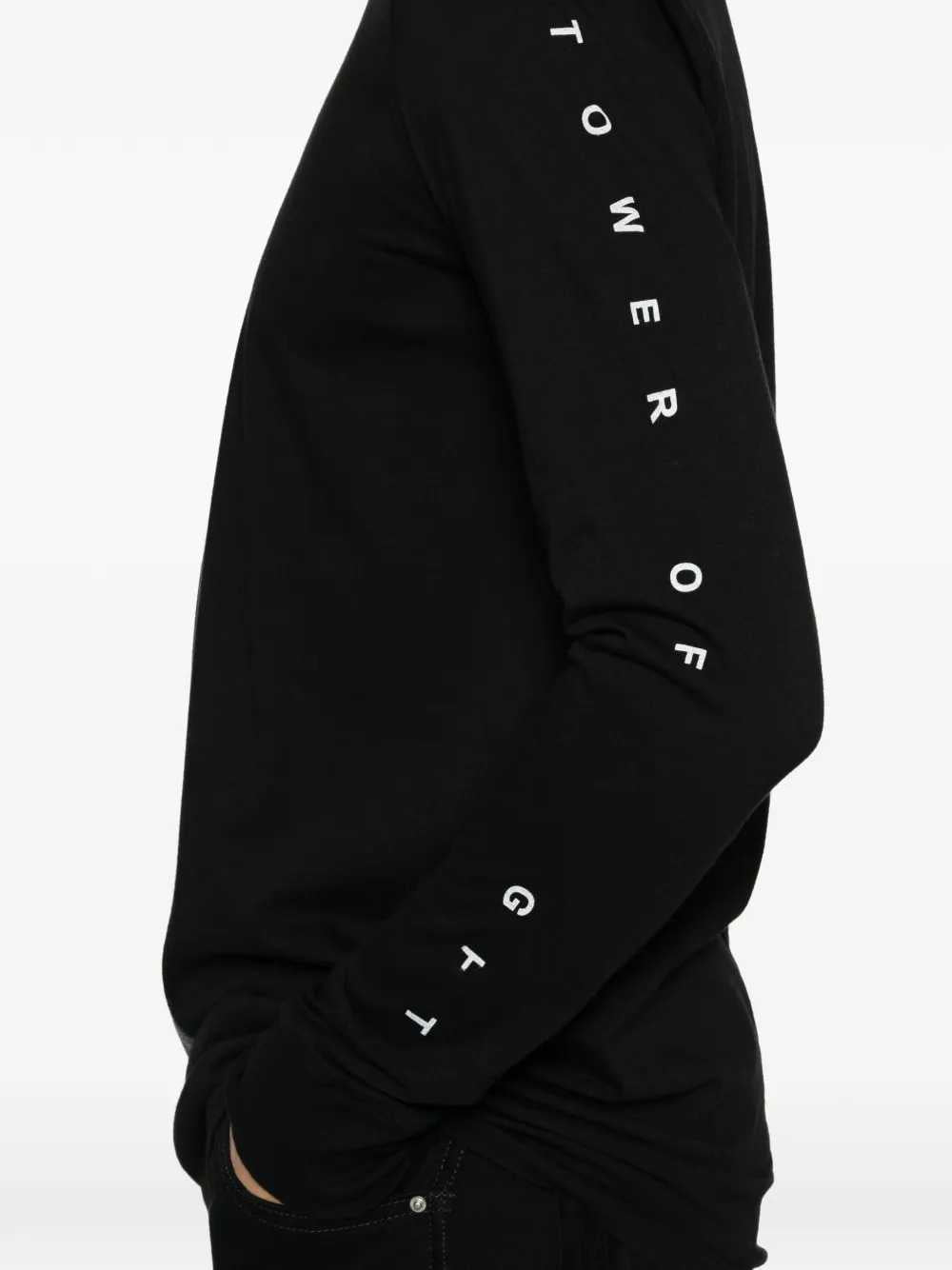 Rick Owens Drkshdw Men Long-Sleeve Graphic Print T-Shirt RICK OWENS