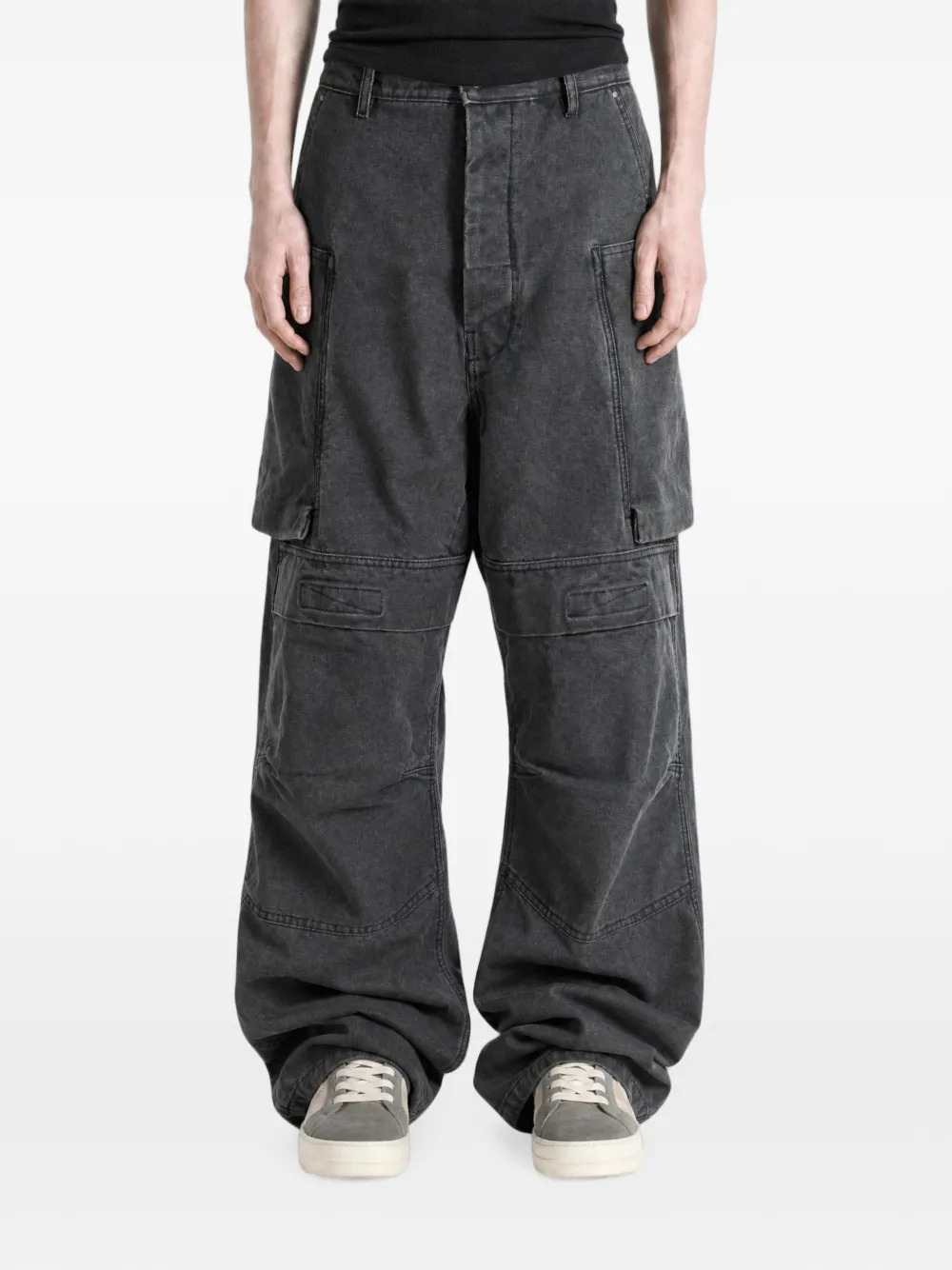 Rick Owens Drkshdw Men Trousers - Stefan Cargo Gravel RICK OWENS