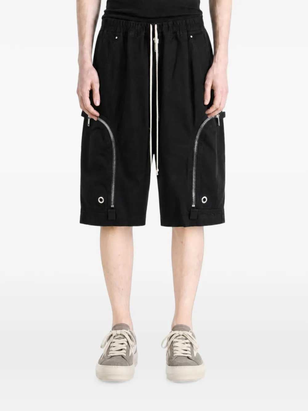 Rick Owens Drkshdw Men Bauhaus Shorts With Drawstring And Multiple Pockets RICK OWENS