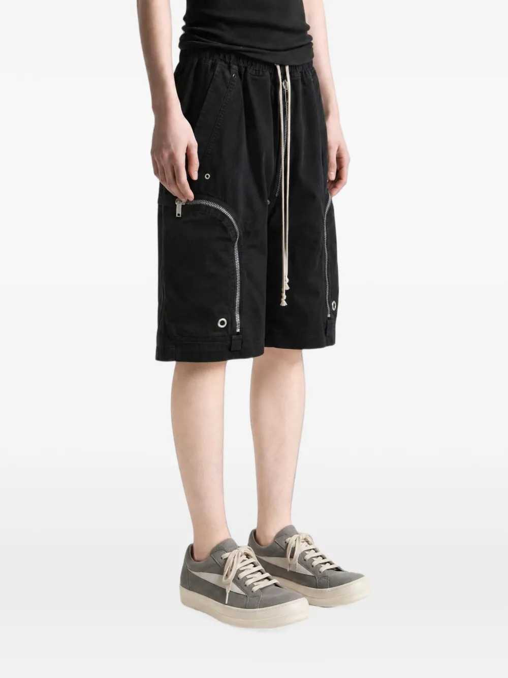 Rick Owens Drkshdw Men Bauhaus Shorts With Drawstring And Multiple Pockets RICK OWENS