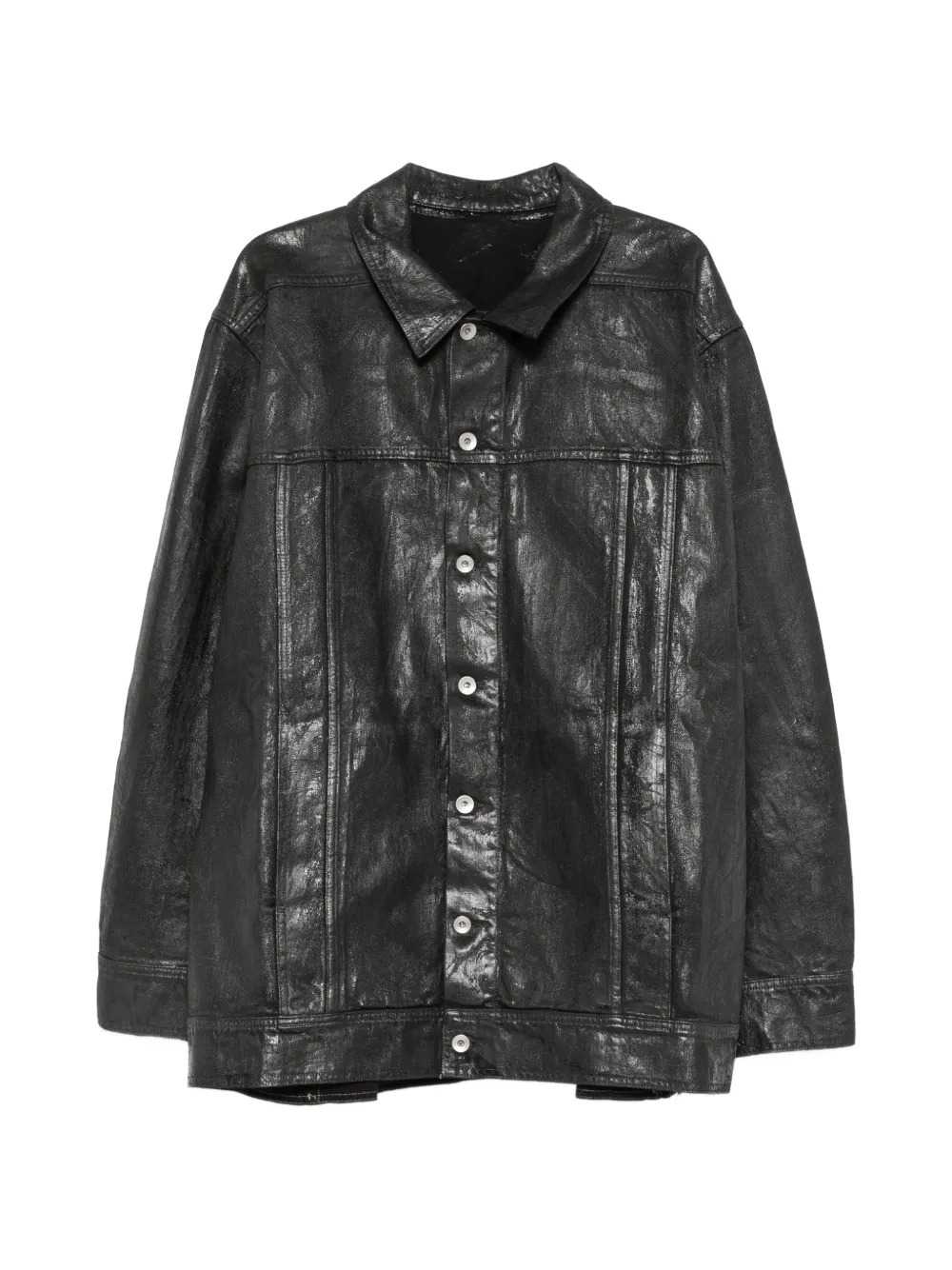 Rick Owens Drkshdw Men Button-Up Denim Jacket RICK OWENS