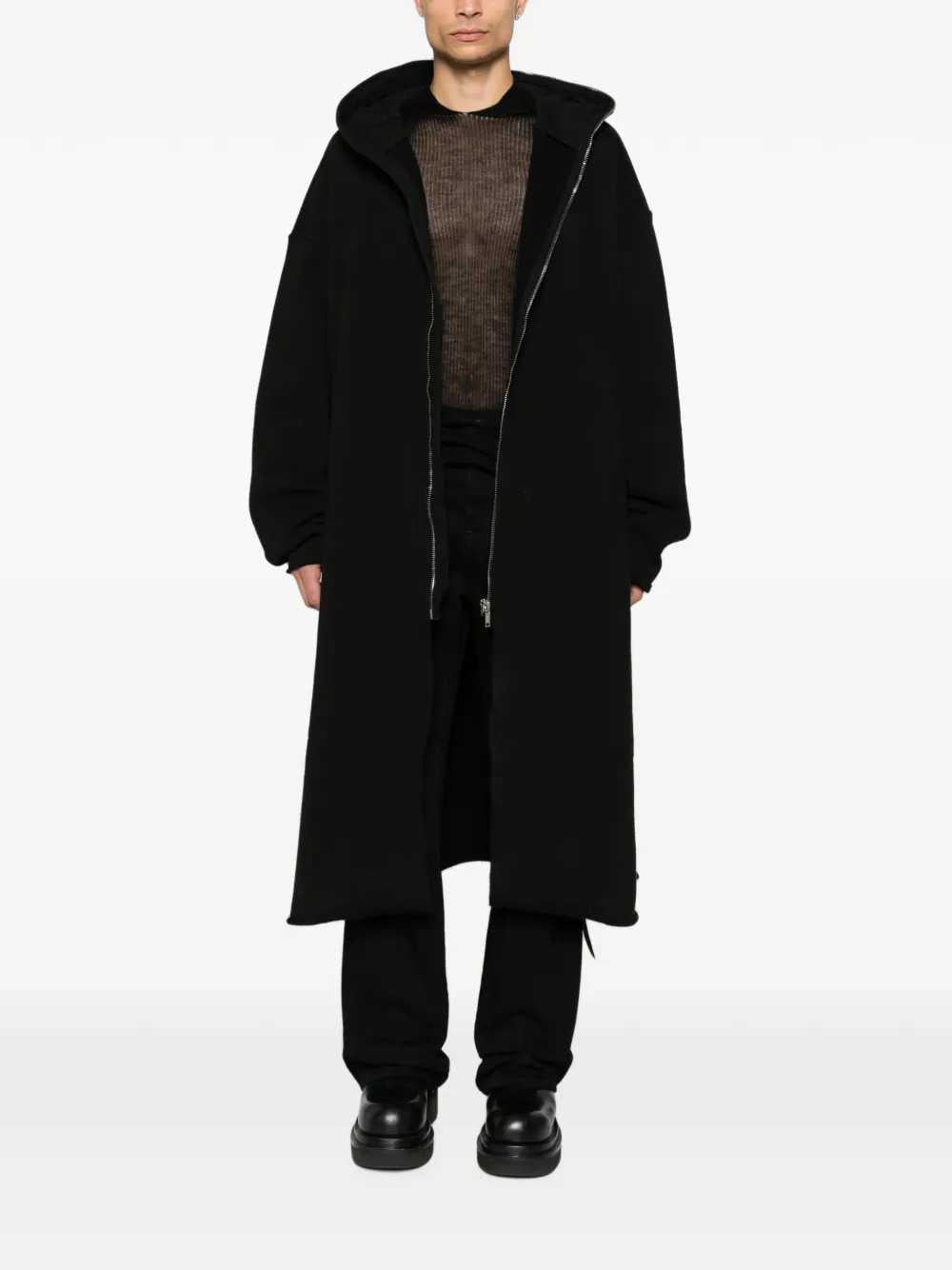 Rick Owens Drkshdw Men Zip-Up Hooded Jacket RICK OWENS