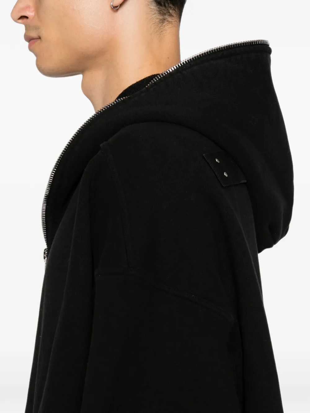 Rick Owens Drkshdw Men Zip-Up Hooded Jacket RICK OWENS