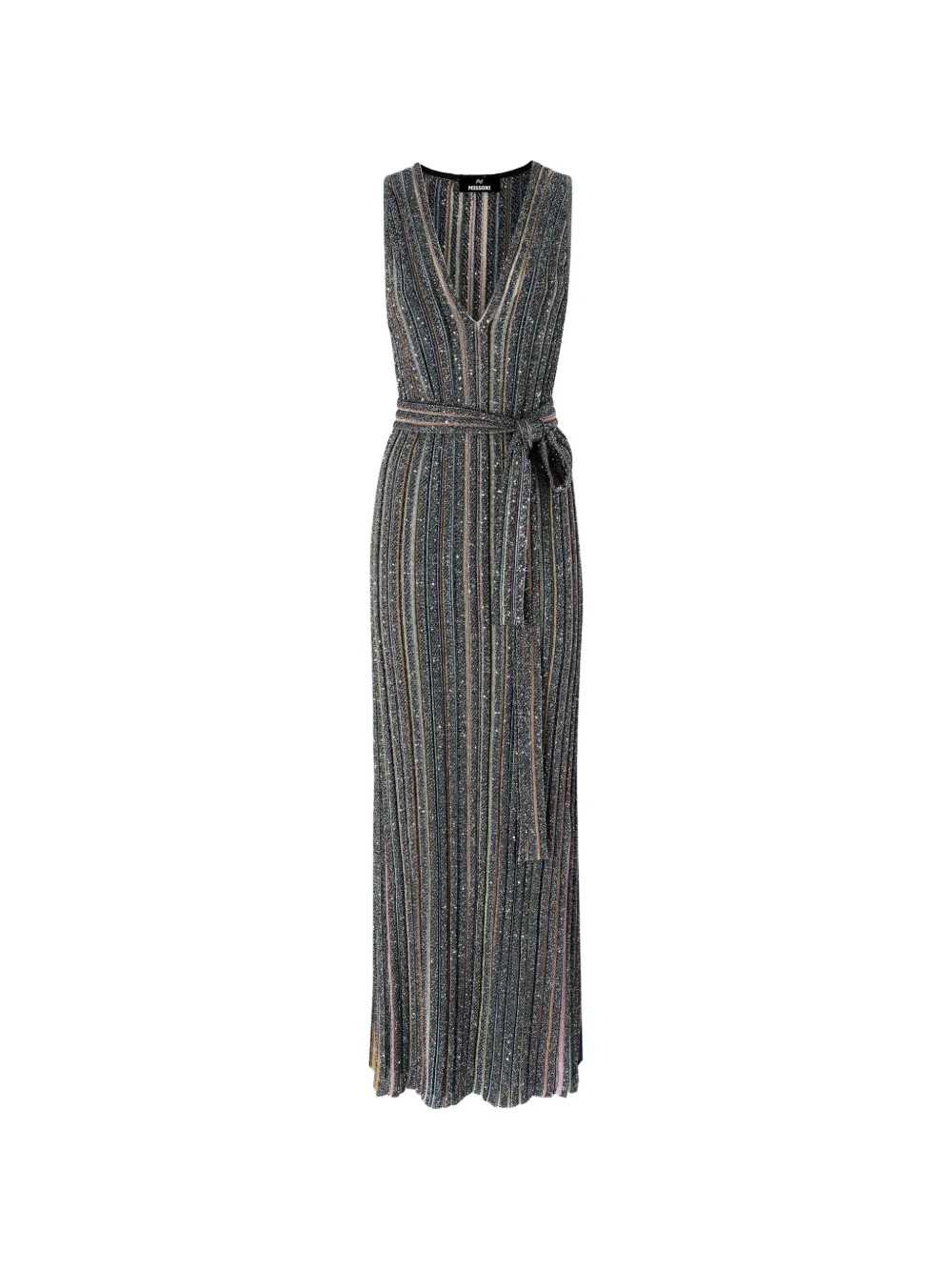 Missoni Women Striped Sequin Maxi Dress MISSONI