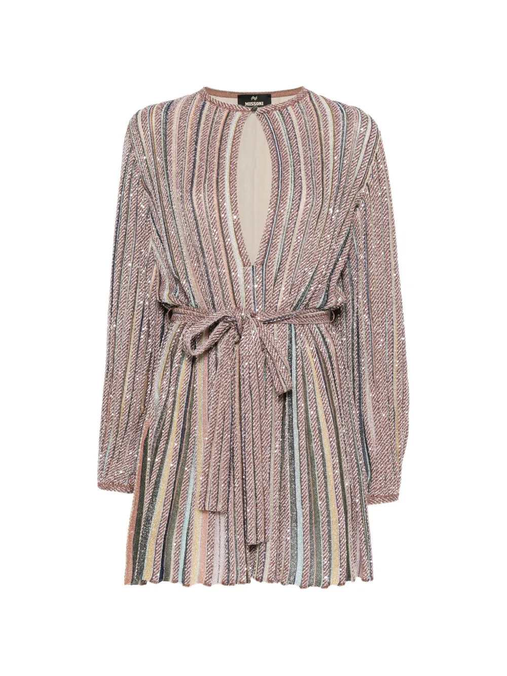 Missoni Women Striped Sequin Mini Dress MISSONI