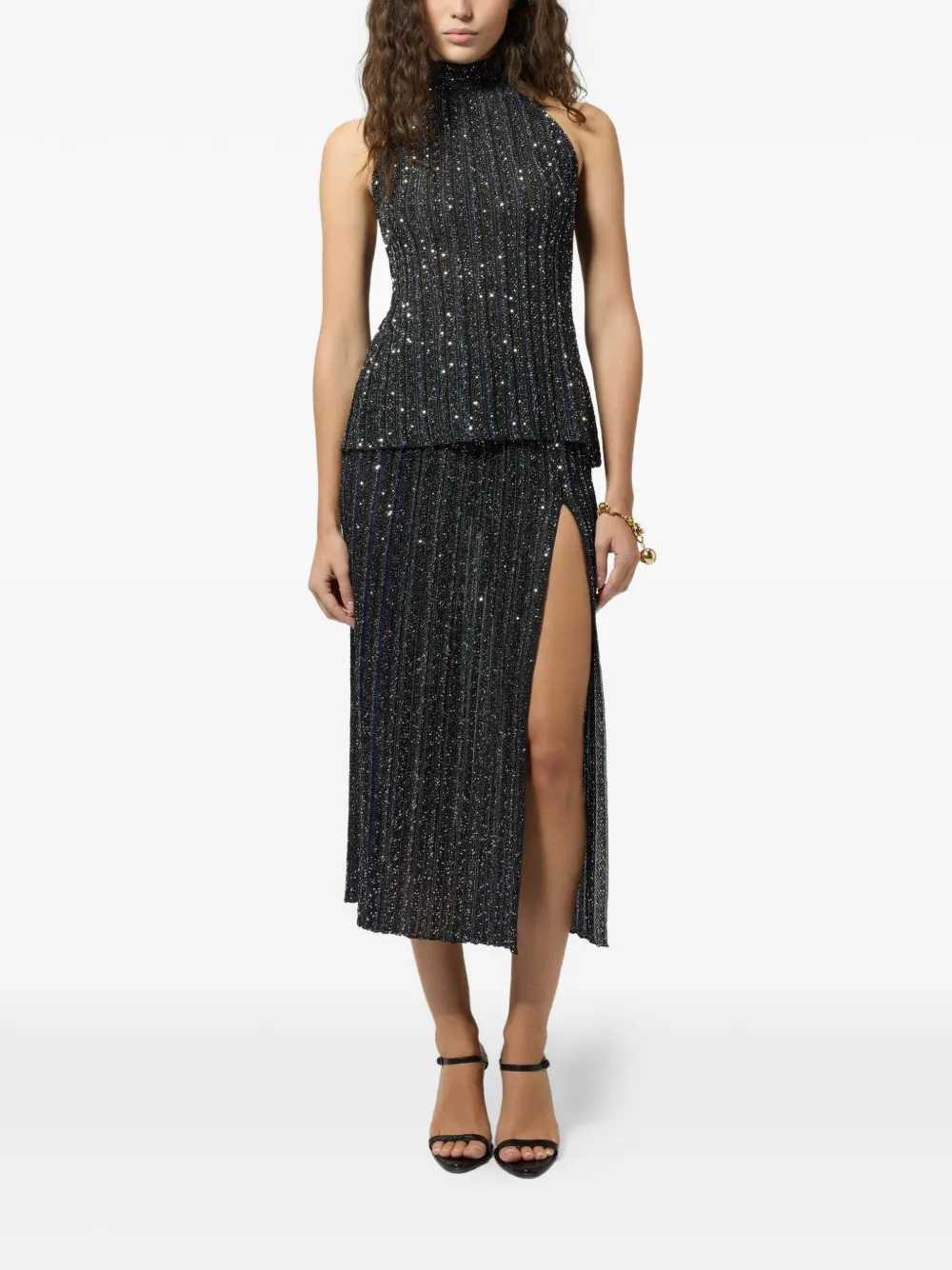 Missoni Women Sequin Halter Top MISSONI