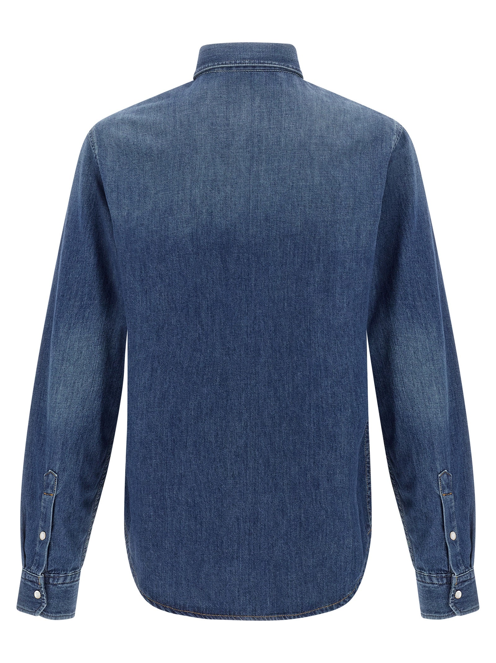 Versace Men 'Medusa' Patch Shirt VERSACE