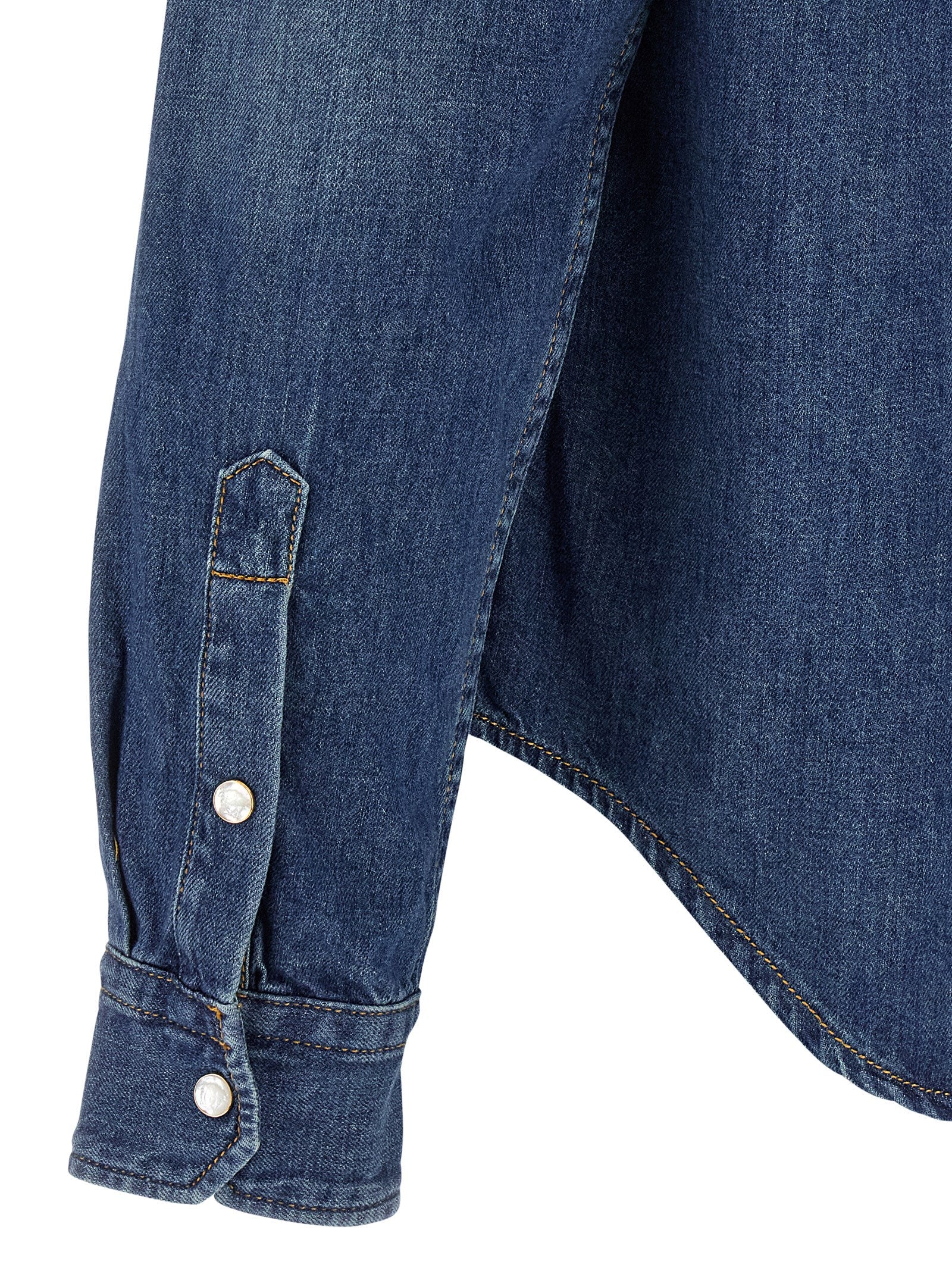 Versace Men 'Medusa' Patch Shirt VERSACE