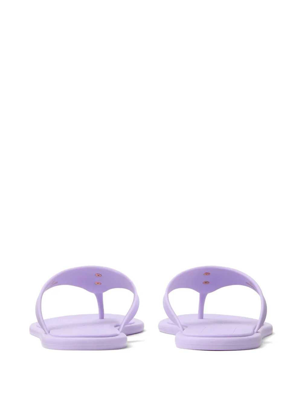 Versace Women Alia Rubber Flat Sandals VERSACE