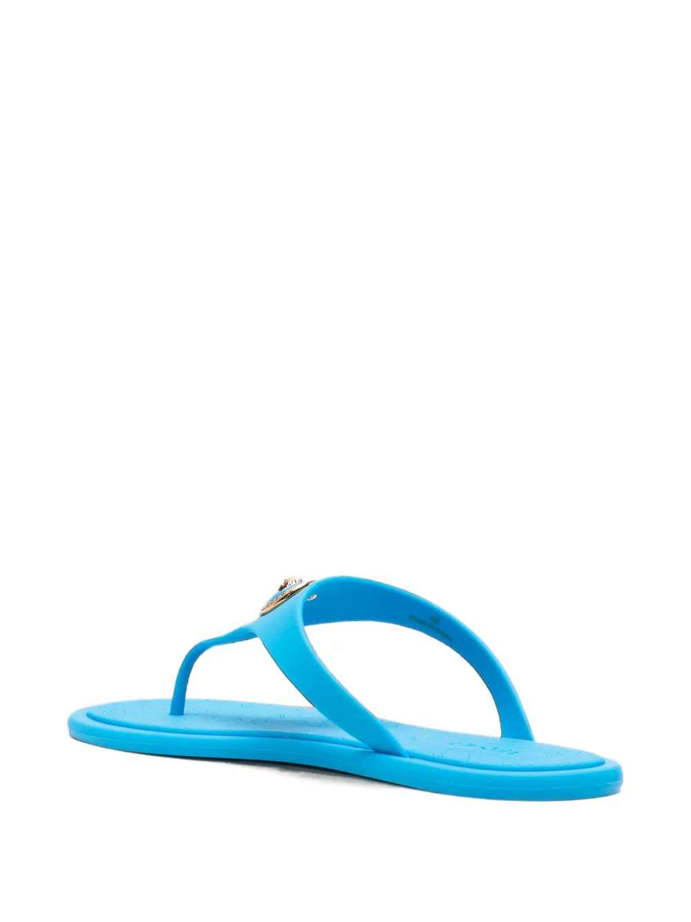 Versace Women Medusa-Plaque Thong Sandals VERSACE