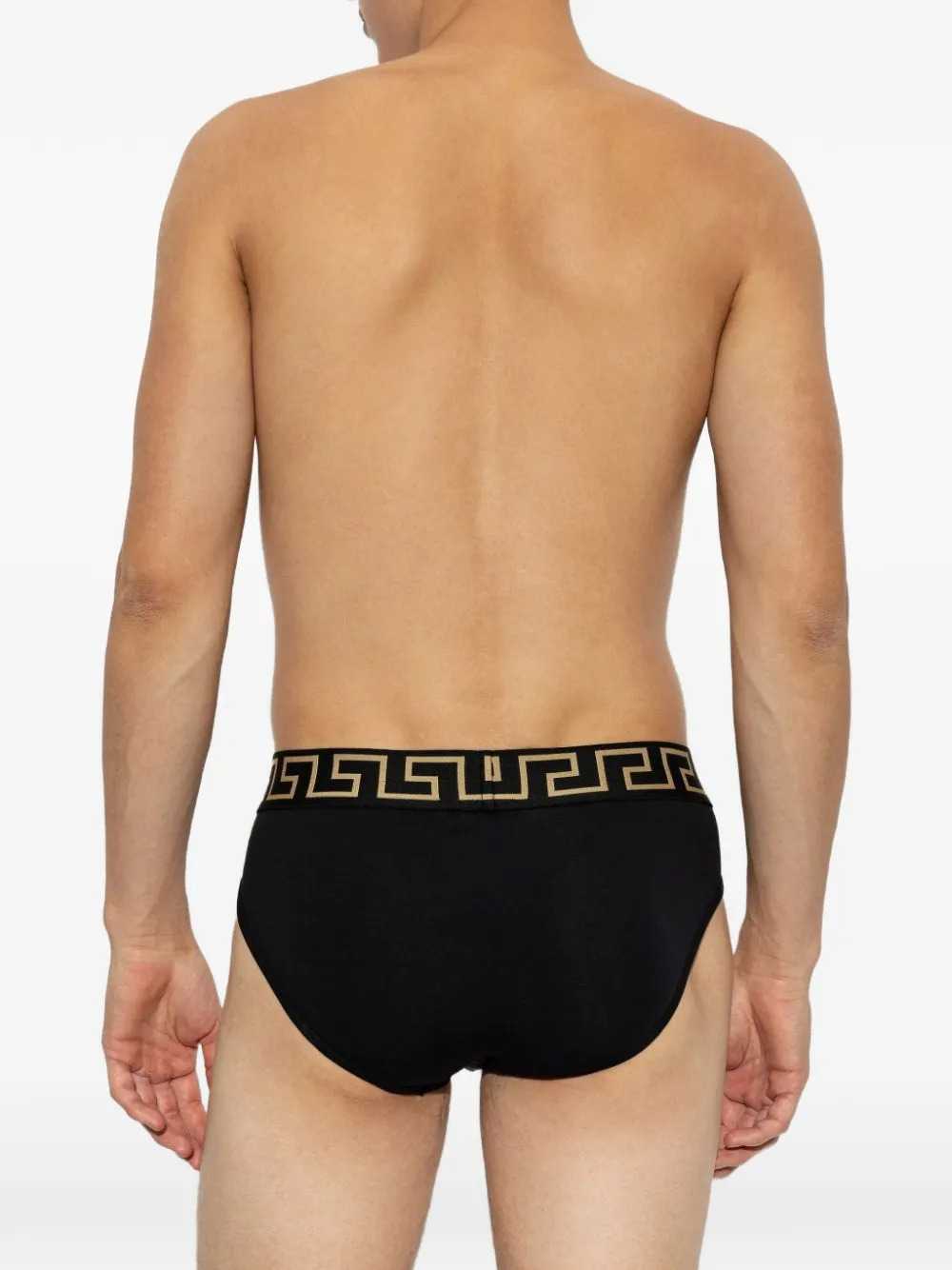 Versace Men Greca Medusa Briefs (Two-Pack) VERSACE