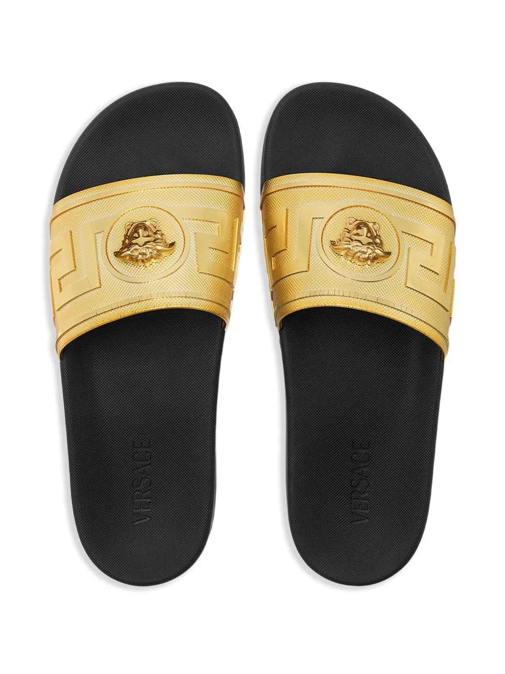 Versace Men La Medusa Rubber Slides VERSACE