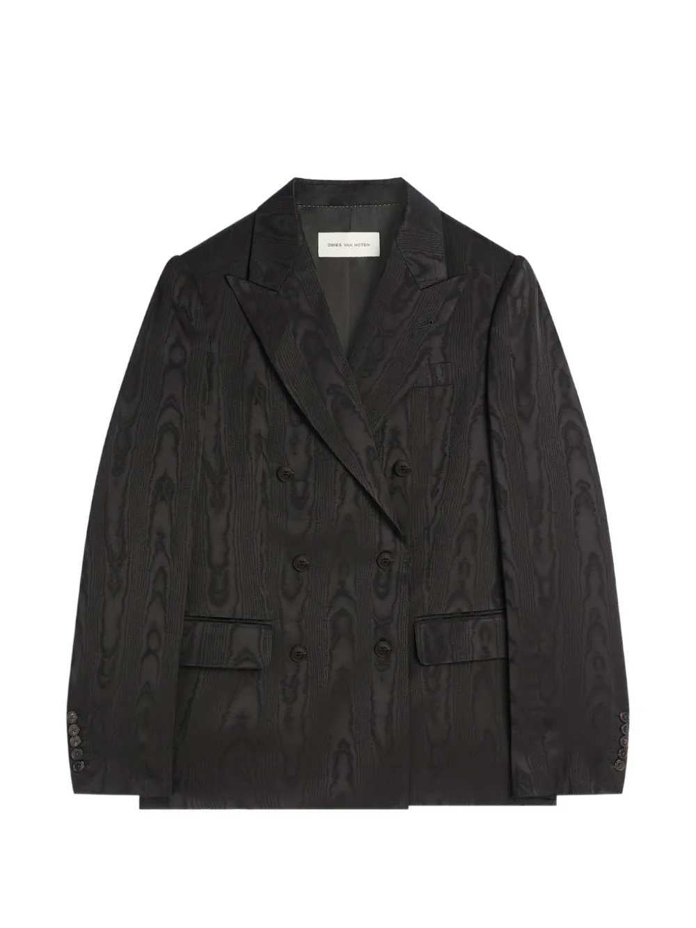 Dries Van Noten Women Moiré Double-Breasted Blazer DRIES VAN NOTEN