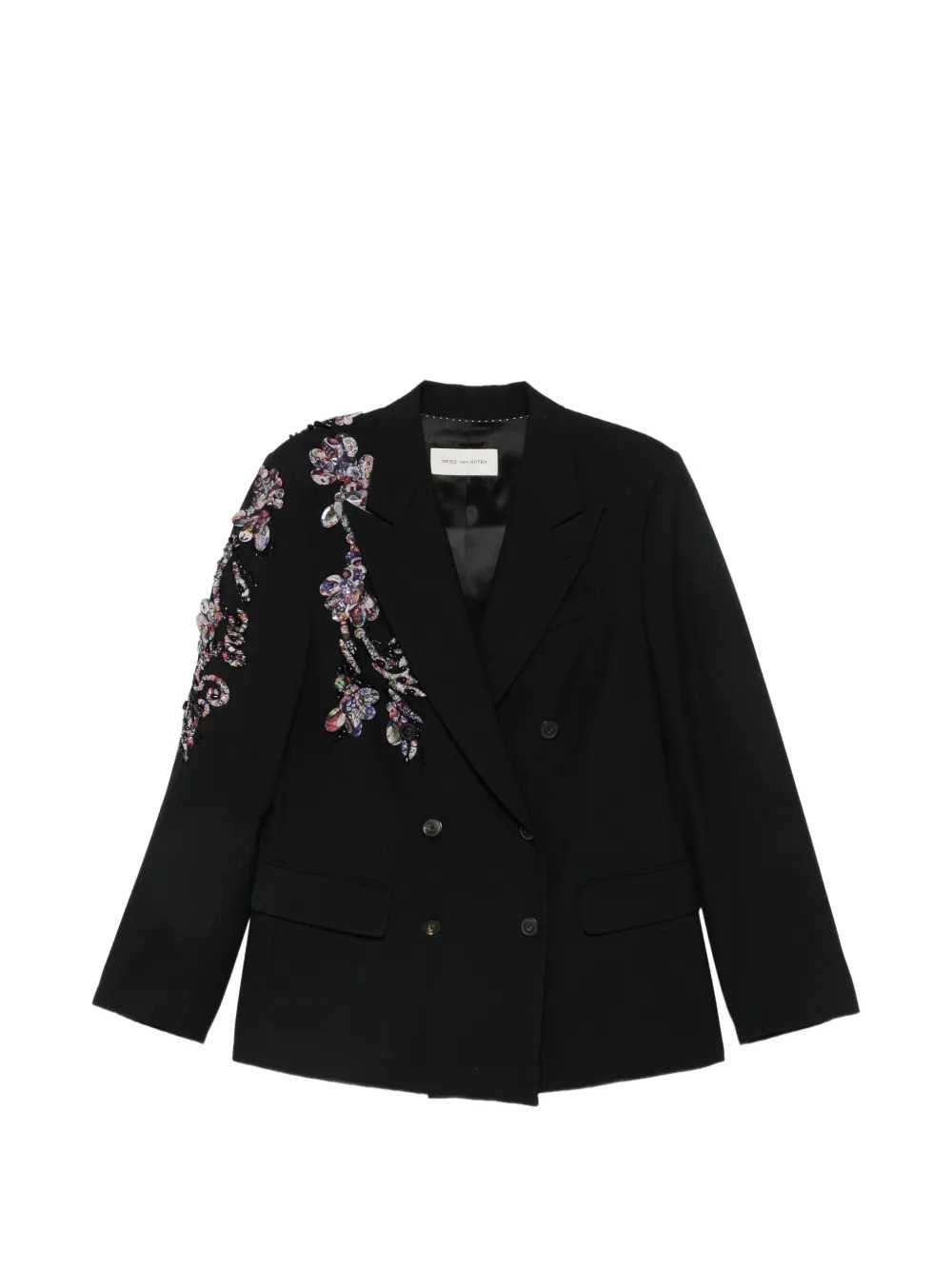 Dries Van Noten Women Barrysta Emb 4265 M.W. Jacket Black DRIES VAN NOTEN