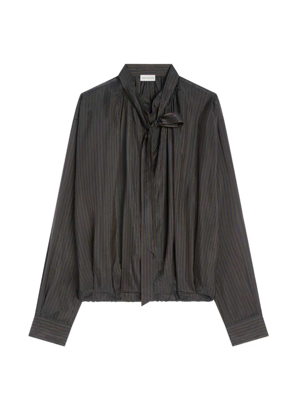 Dries Van Noten Women Cupro Blouse With Drawstring DRIES VAN NOTEN