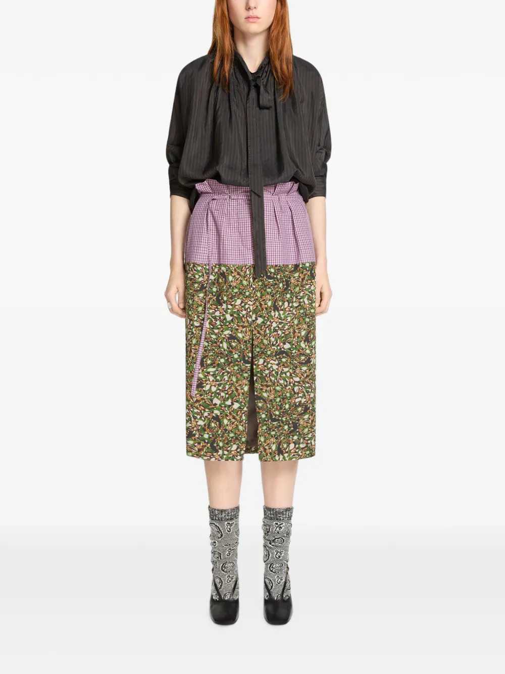 Dries Van Noten Women Cupro Blouse With Drawstring DRIES VAN NOTEN