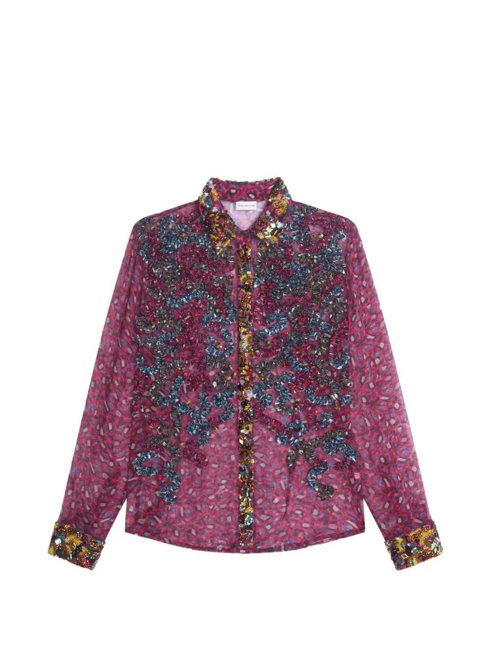 Dries Van Noten Women Embroidered Shirt DRIES VAN NOTEN
