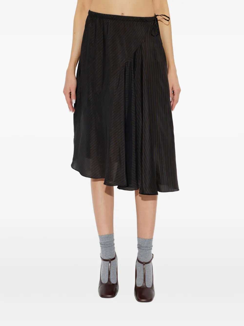Dries Van Noten Women Sibanna 4284 W.W. Skirt Dbrn DRIES VAN NOTEN
