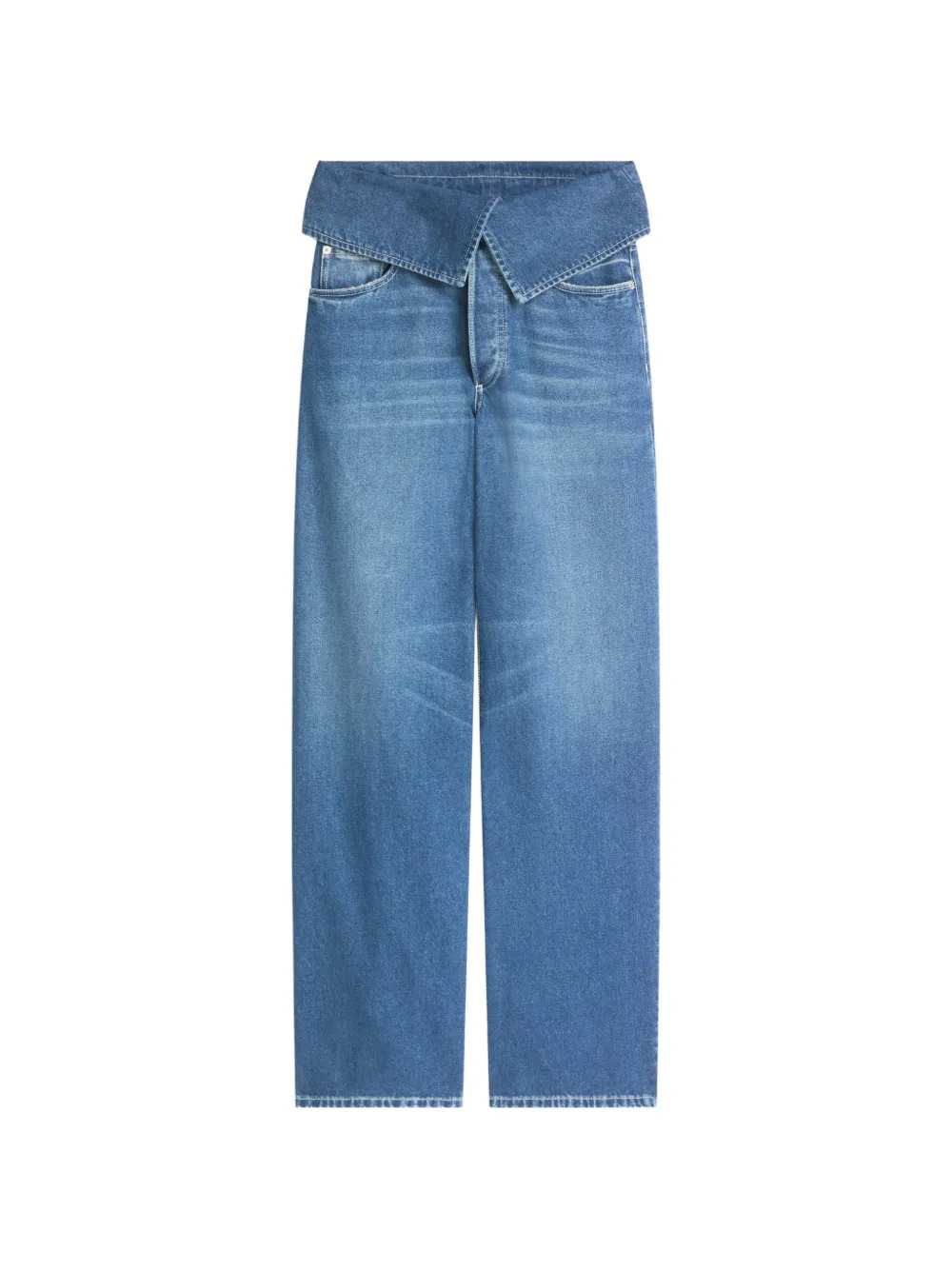Dries Van Noten Women Folded-Waist Jeans DRIES VAN NOTEN