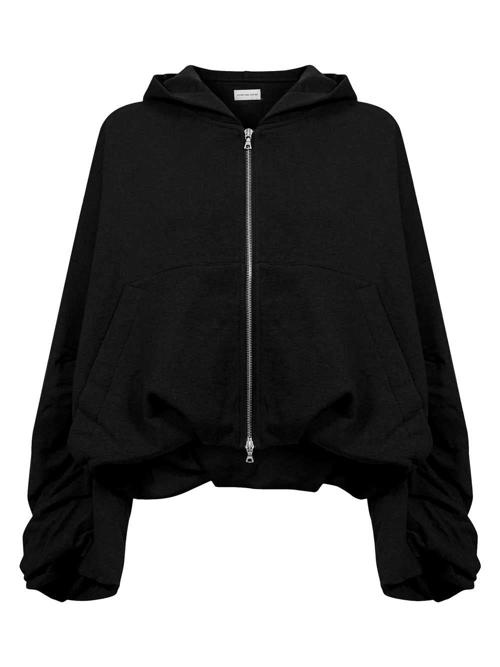Dries Van Noten Women Black Zip-Up Hoodie DRIES VAN NOTEN