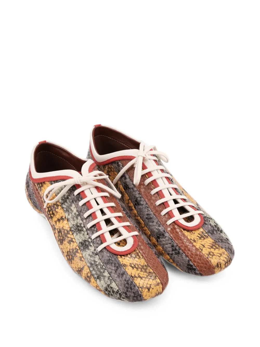 Dries Van Noten Women Leather Ballet-Style Sneakers DRIES VAN NOTEN