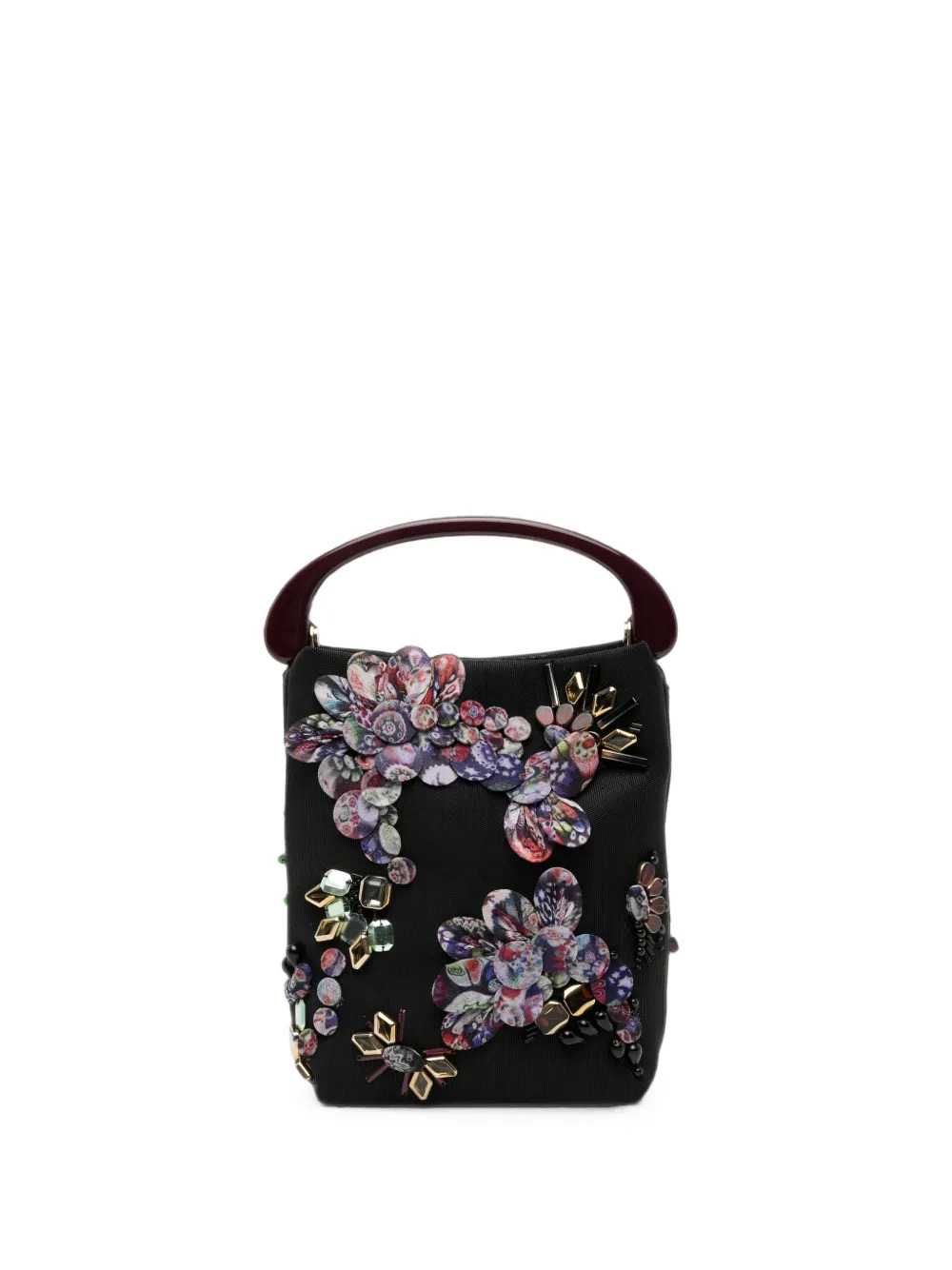 Dries Van Noten Women Bw262-Crisp705-900Emb Wl.Bag Black DRIES VAN NOTEN