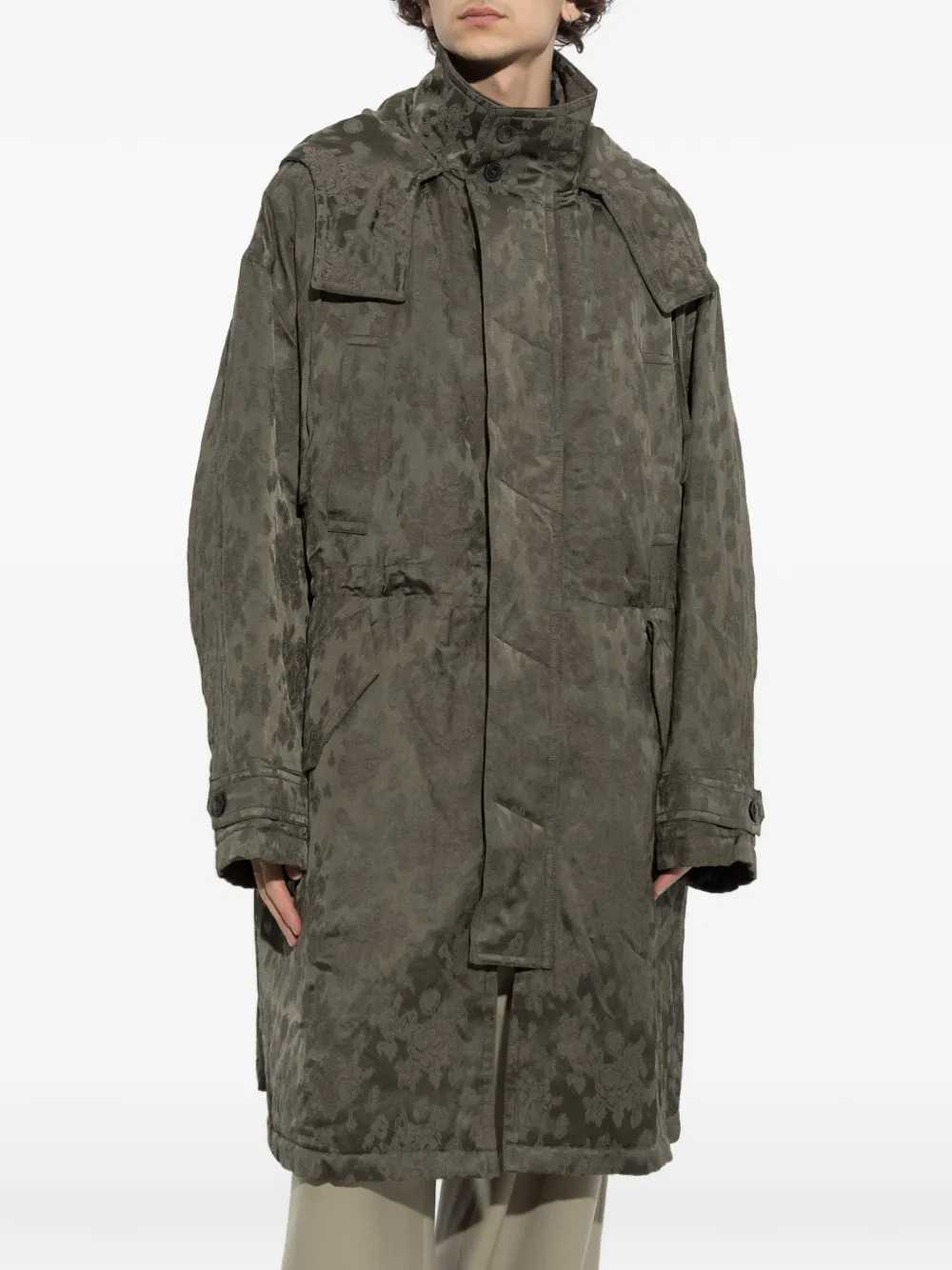 Dries Van Noten Men Roxer 4260 M.W.Coat Khaki DRIES VAN NOTEN