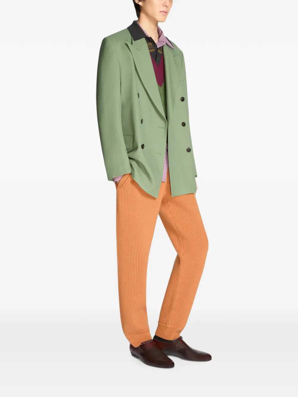 Dries Van Noten Men Oversized Wool Blazer DRIES VAN NOTEN