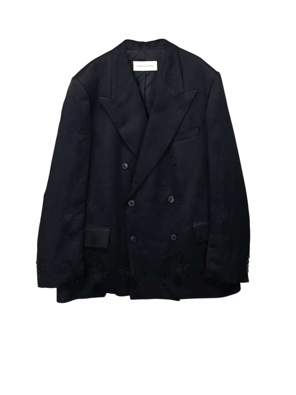 Dries Van Noten Men Bosier 4352 M.W. Jacket Black DRIES VAN NOTEN
