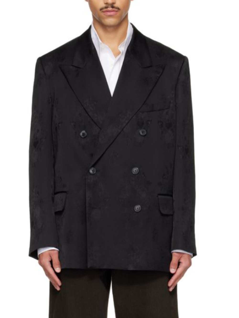 Dries Van Noten Men Bosier 4352 M.W. Jacket Black DRIES VAN NOTEN