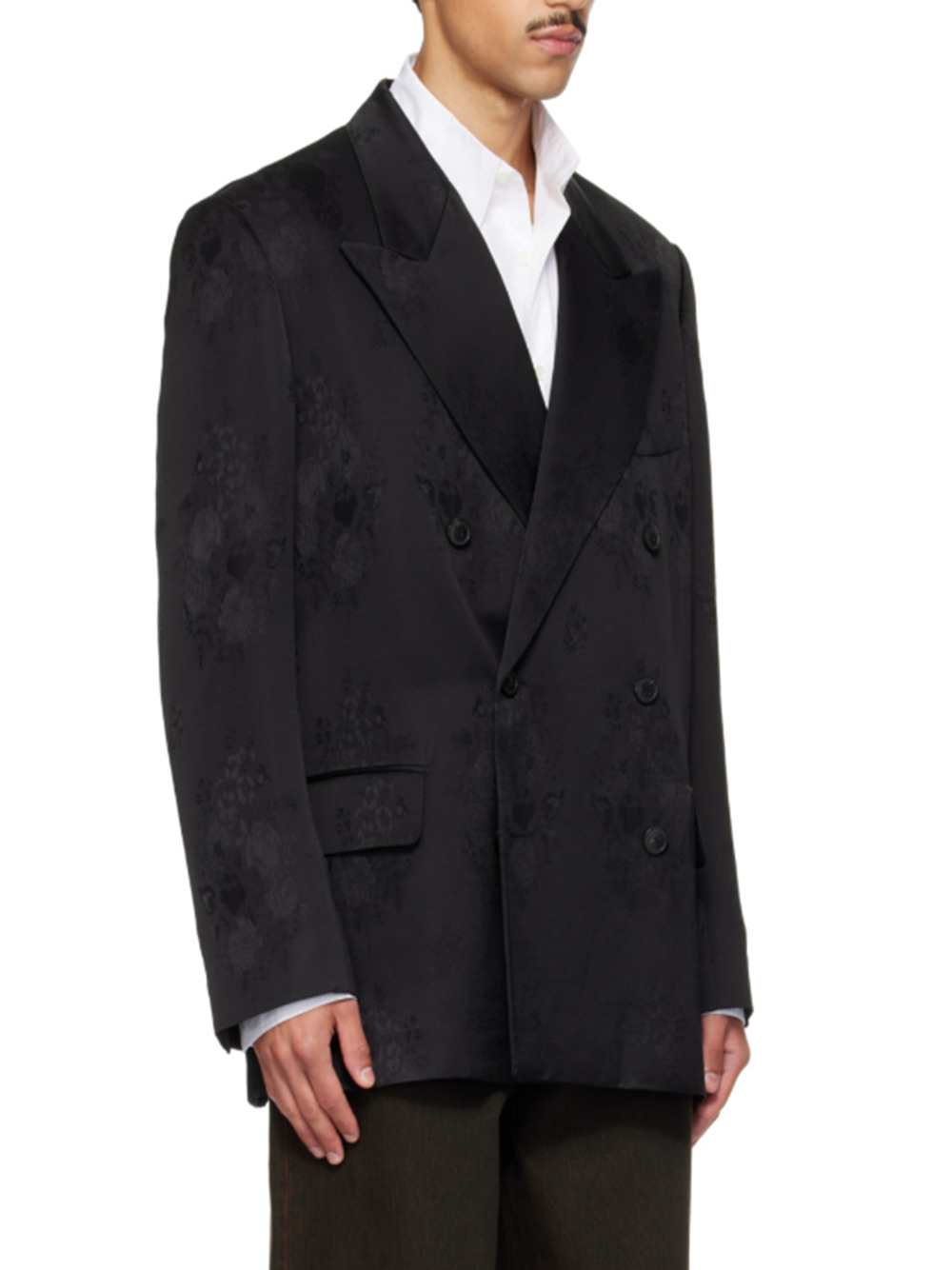 Dries Van Noten Men Bosier 4352 M.W. Jacket Black DRIES VAN NOTEN