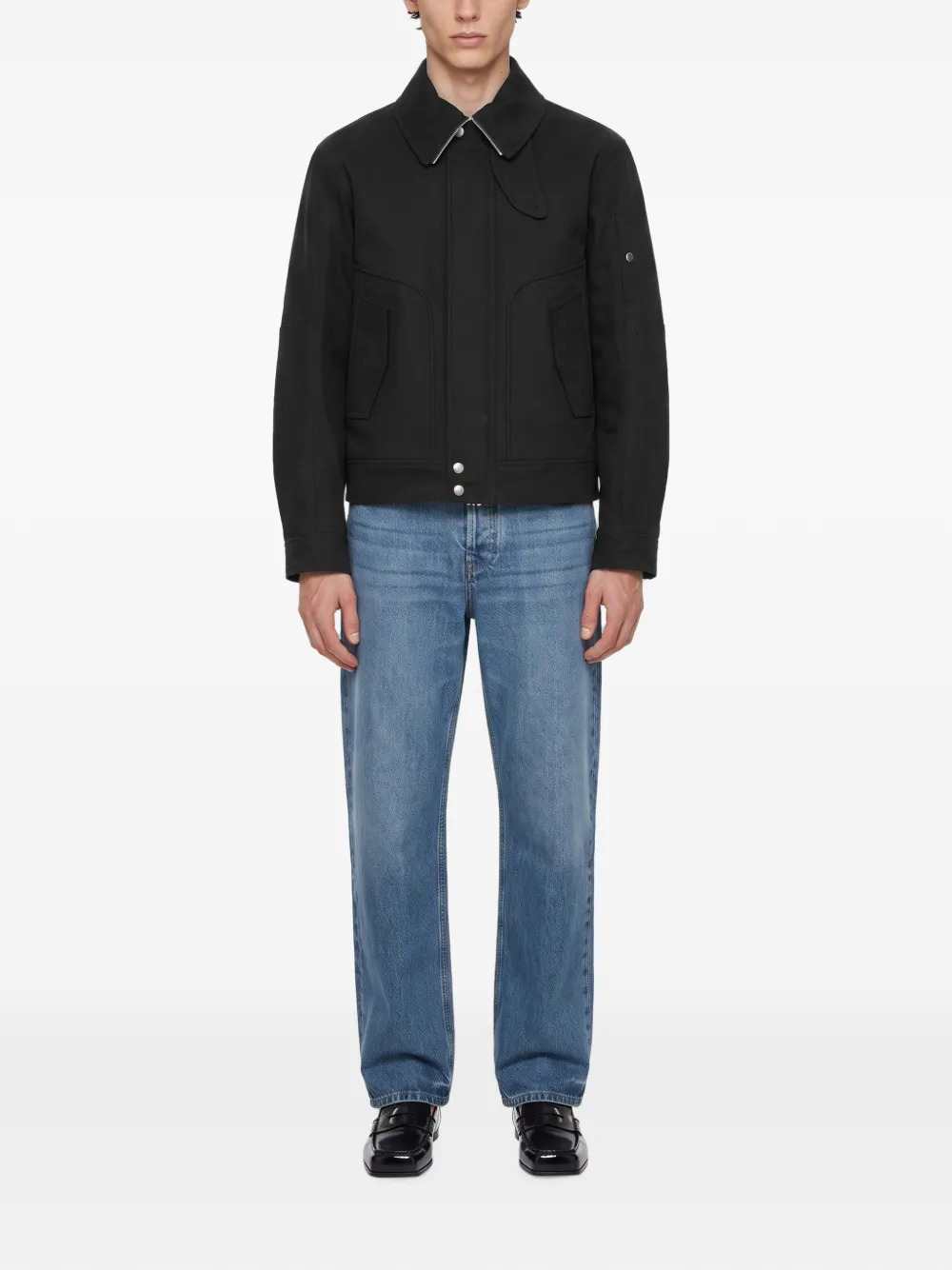 Dries Van Noten Men Vince 4106 M.W. Jacket Black DRIES VAN NOTEN