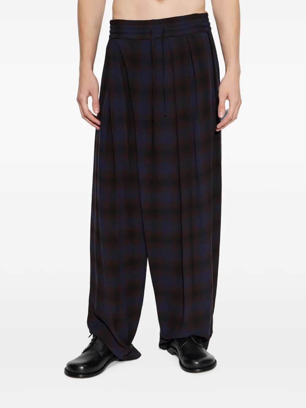 Dries Van Noten Men Paroni 4133 M.W. Pants - Brown DRIES VAN NOTEN