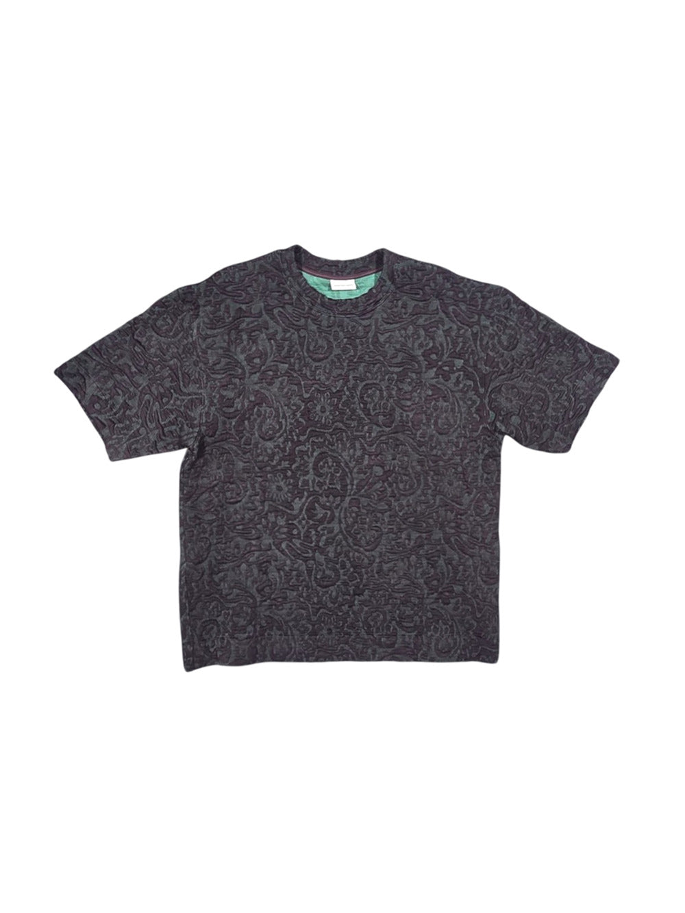 Dries Van Noten Men Huso Tris 4041 M.K.Ss.T-Shirt Bur DRIES VAN NOTEN