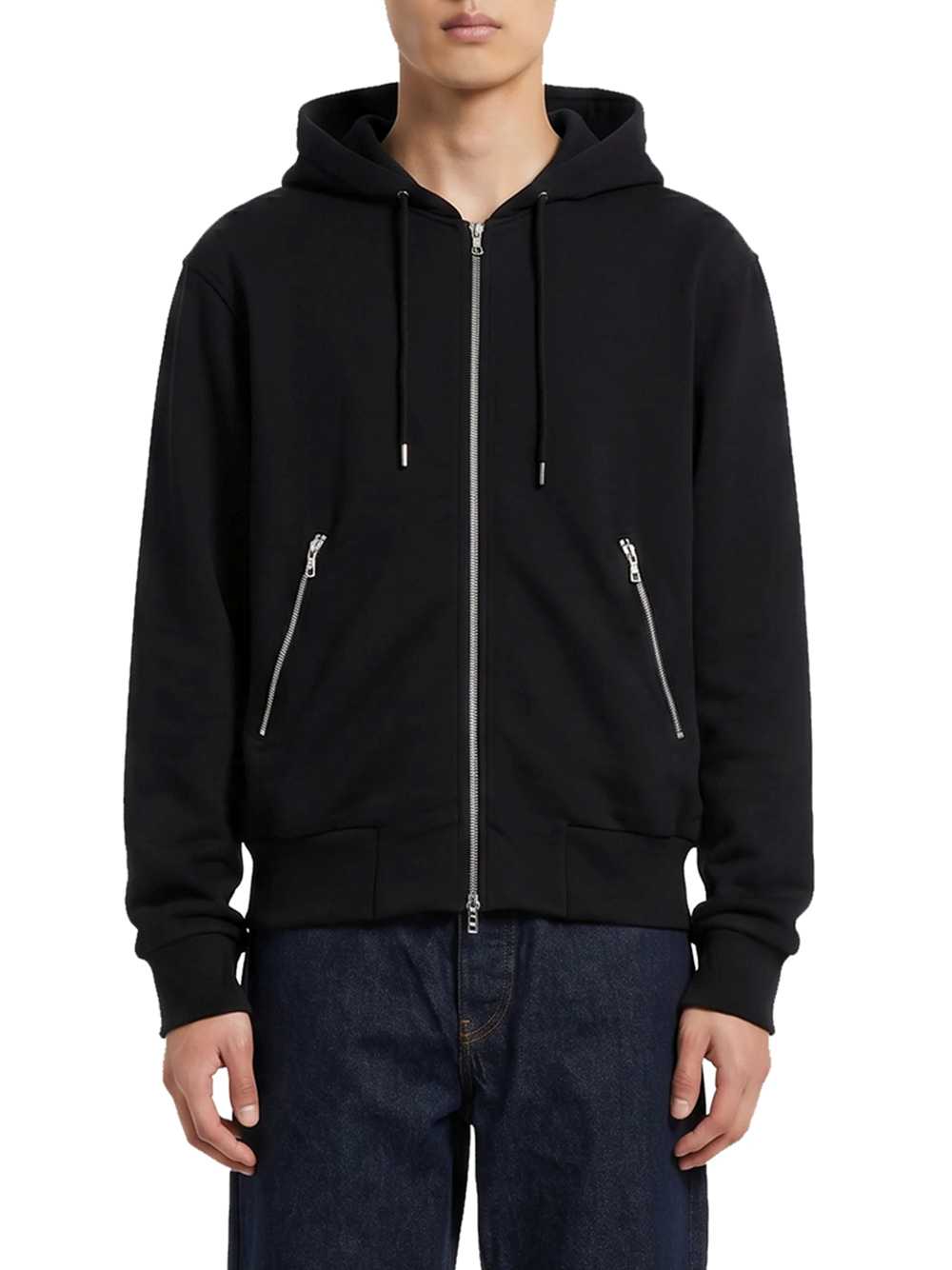Dries Van Noten Men Oversized Zip-Up Hoodie DRIES VAN NOTEN