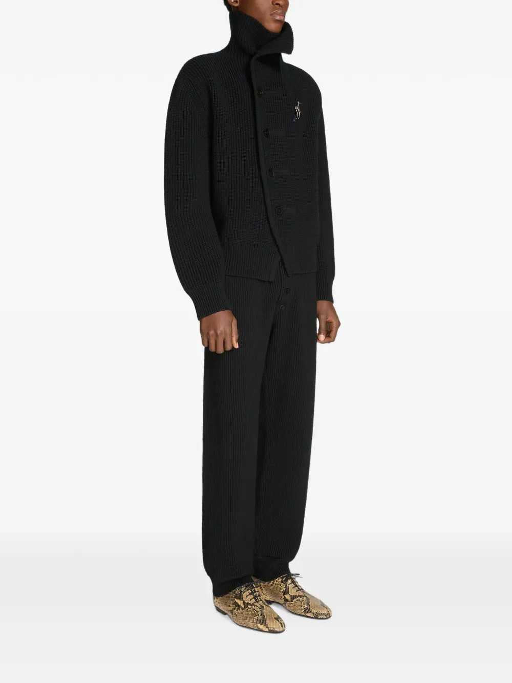Dries Van Noten Men Chunky Wool Cardigan DRIES VAN NOTEN