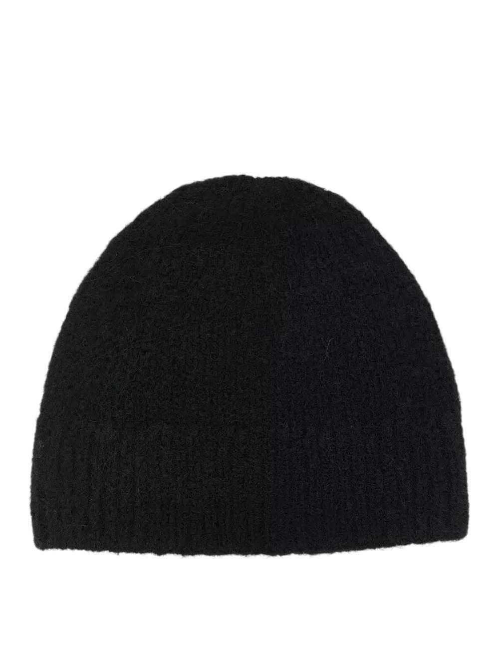 Dries Van Noten Men Ribbed Alpaca Wool Beanie DRIES VAN NOTEN