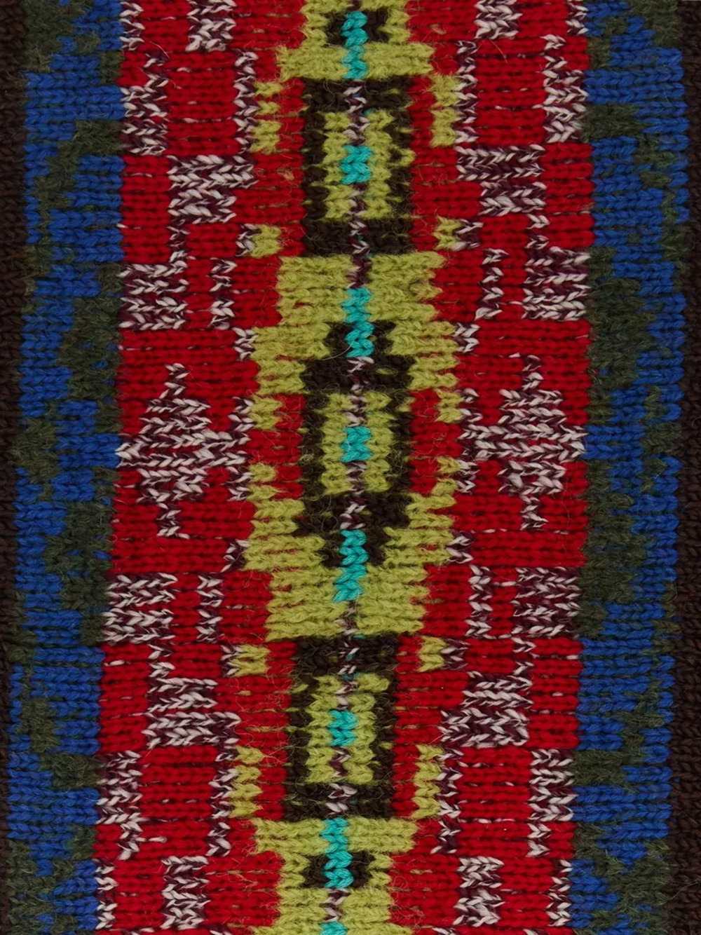 Dries Van Noten Men Jacquard Wool Scarf DRIES VAN NOTEN