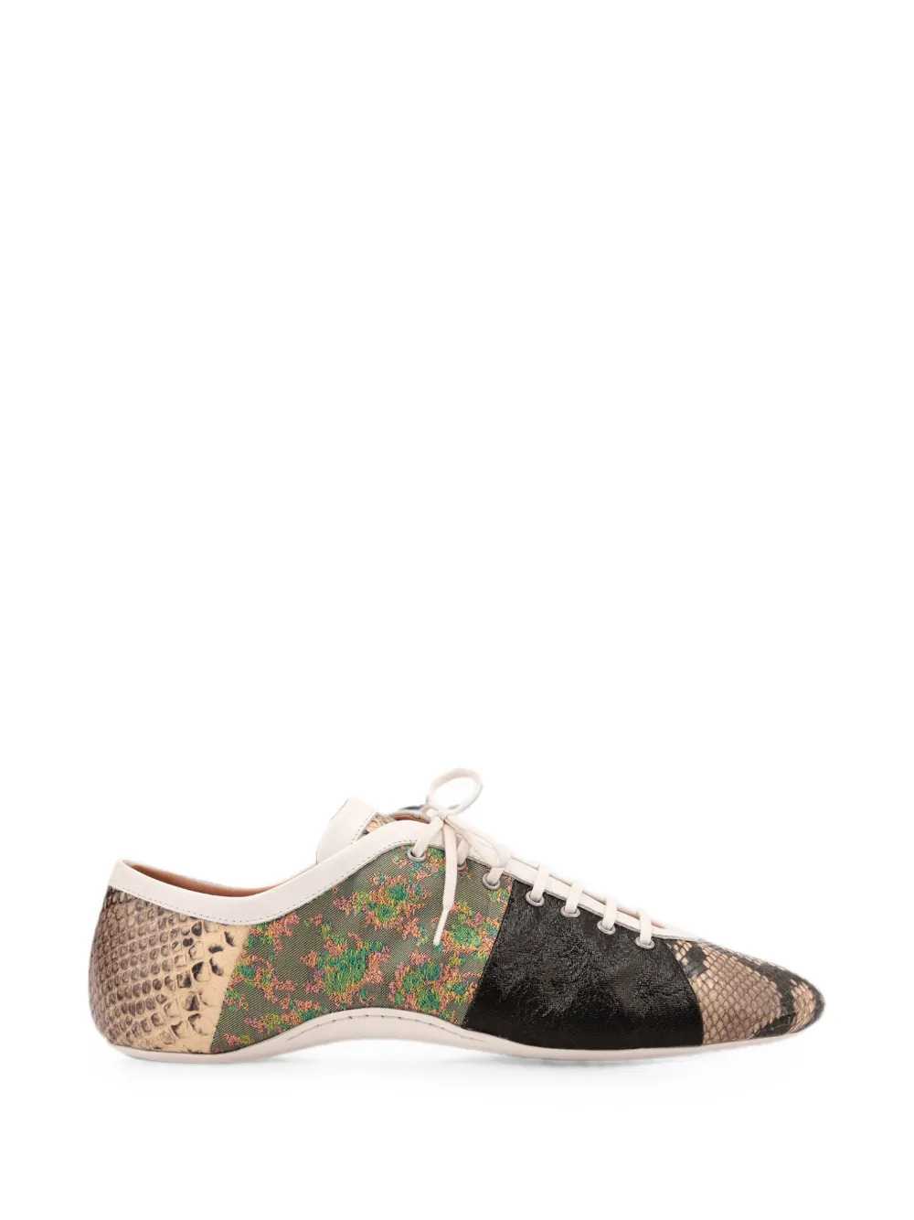 Dries Van Noten Men Patchwork Ballet-Style Sneakers DRIES VAN NOTEN