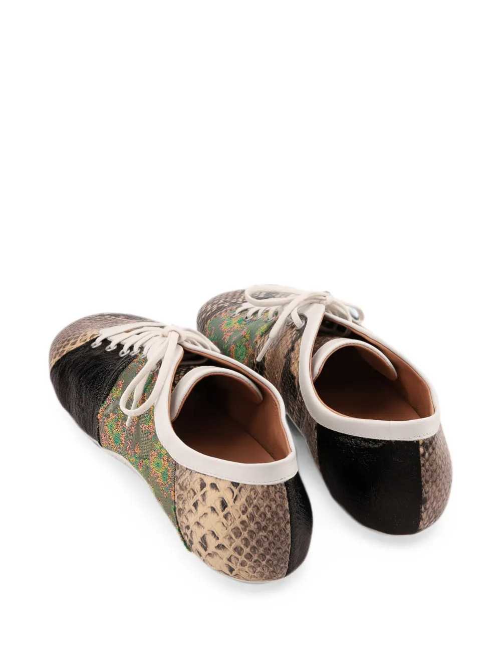 Dries Van Noten Men Patchwork Ballet-Style Sneakers DRIES VAN NOTEN