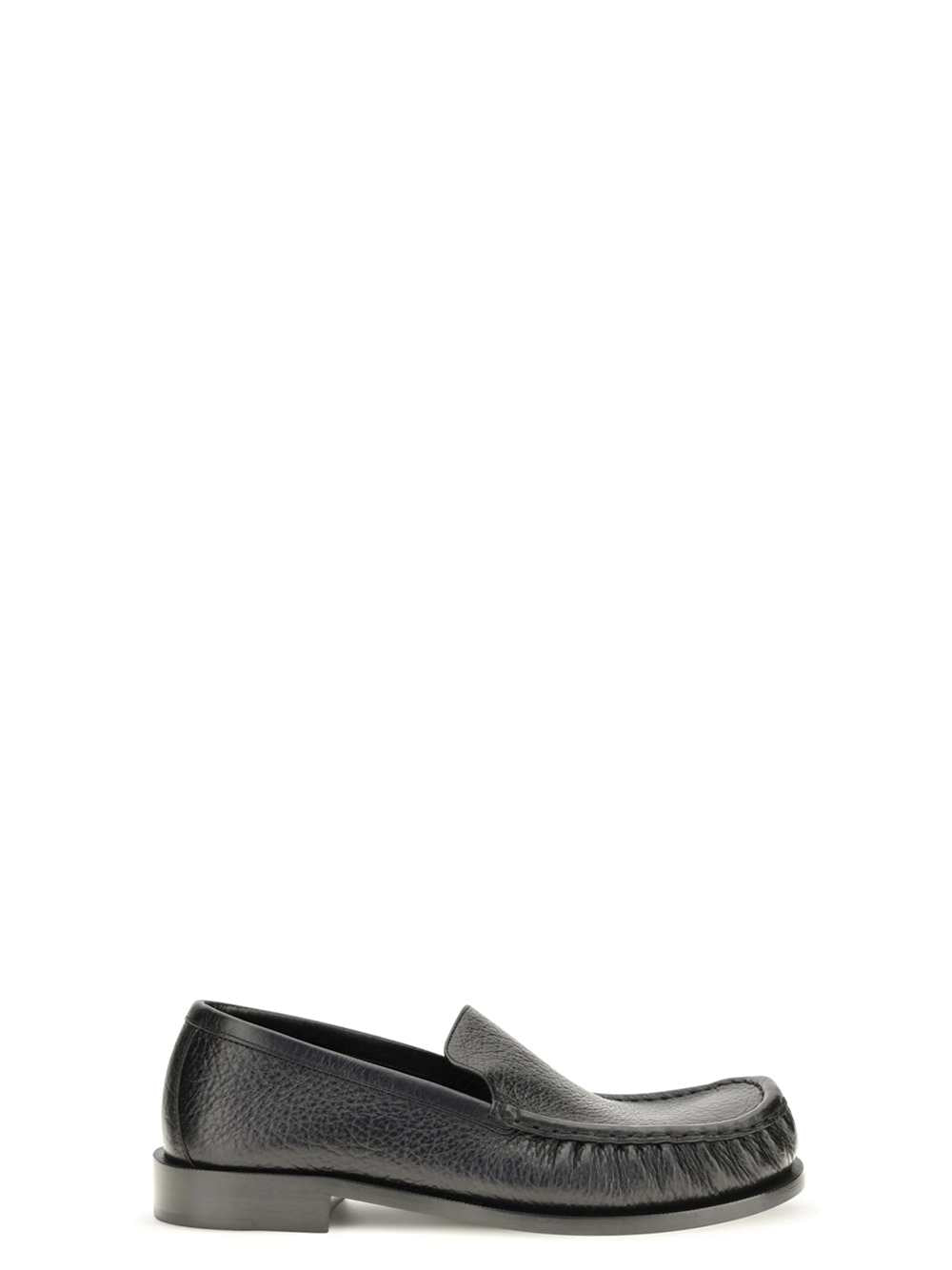 Dries Van Noten Men Dries Van Noten Men`S Black Leather Loafers DRIES VAN NOTEN