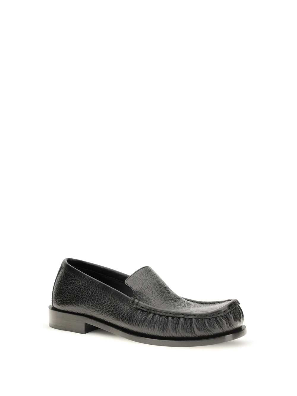 Dries Van Noten Men Dries Van Noten Men`S Black Leather Loafers DRIES VAN NOTEN