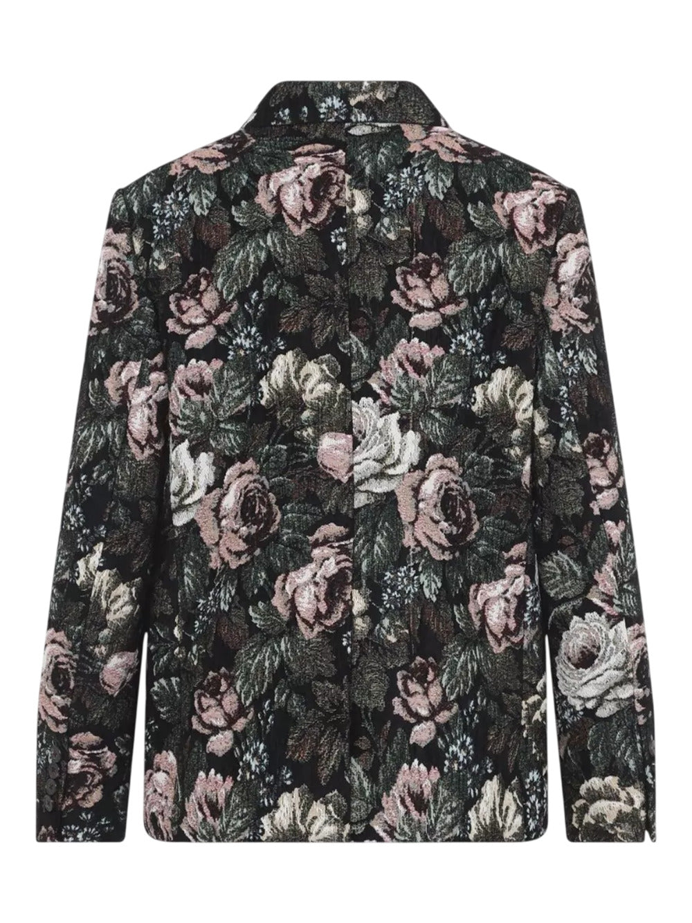Dries Van Noten Women Single-Breasted Jacquard Coat DRIES VAN NOTEN