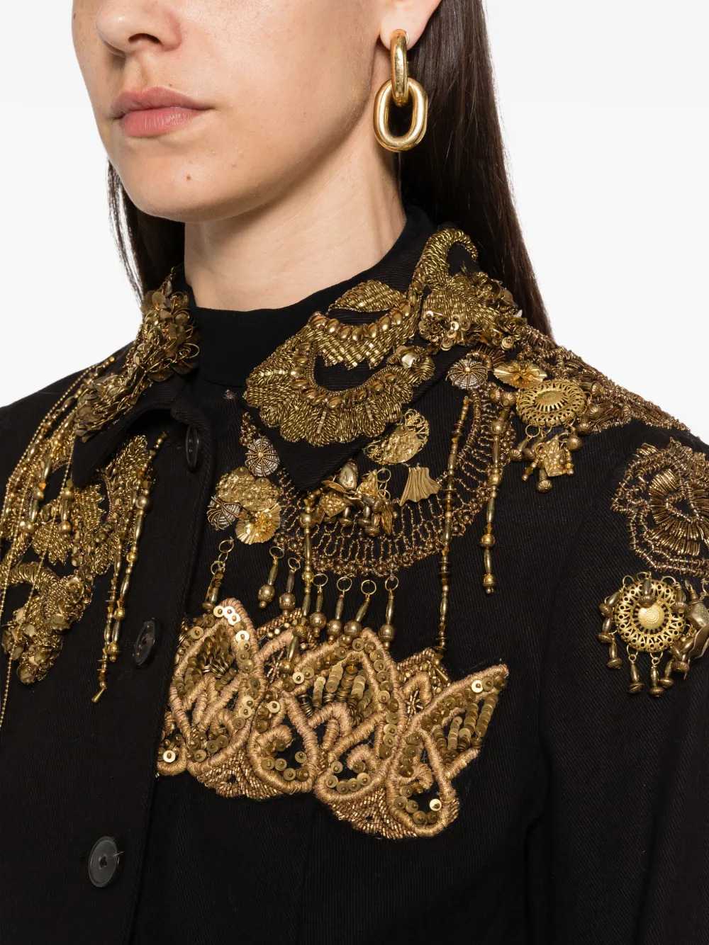 Dries Van Noten Women Bettsy Emb 4444 W.W. Jacket Black DRIES VAN NOTEN