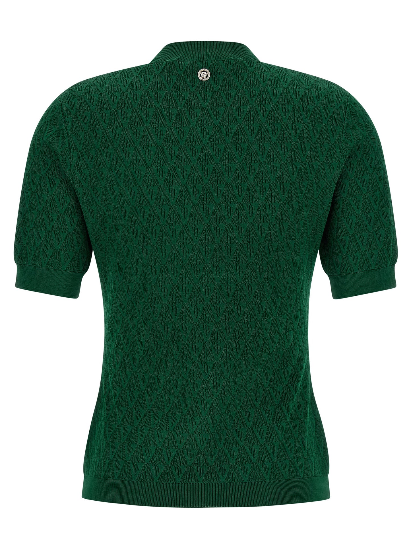 Versace Women V-Pattern T-Shirt VERSACE