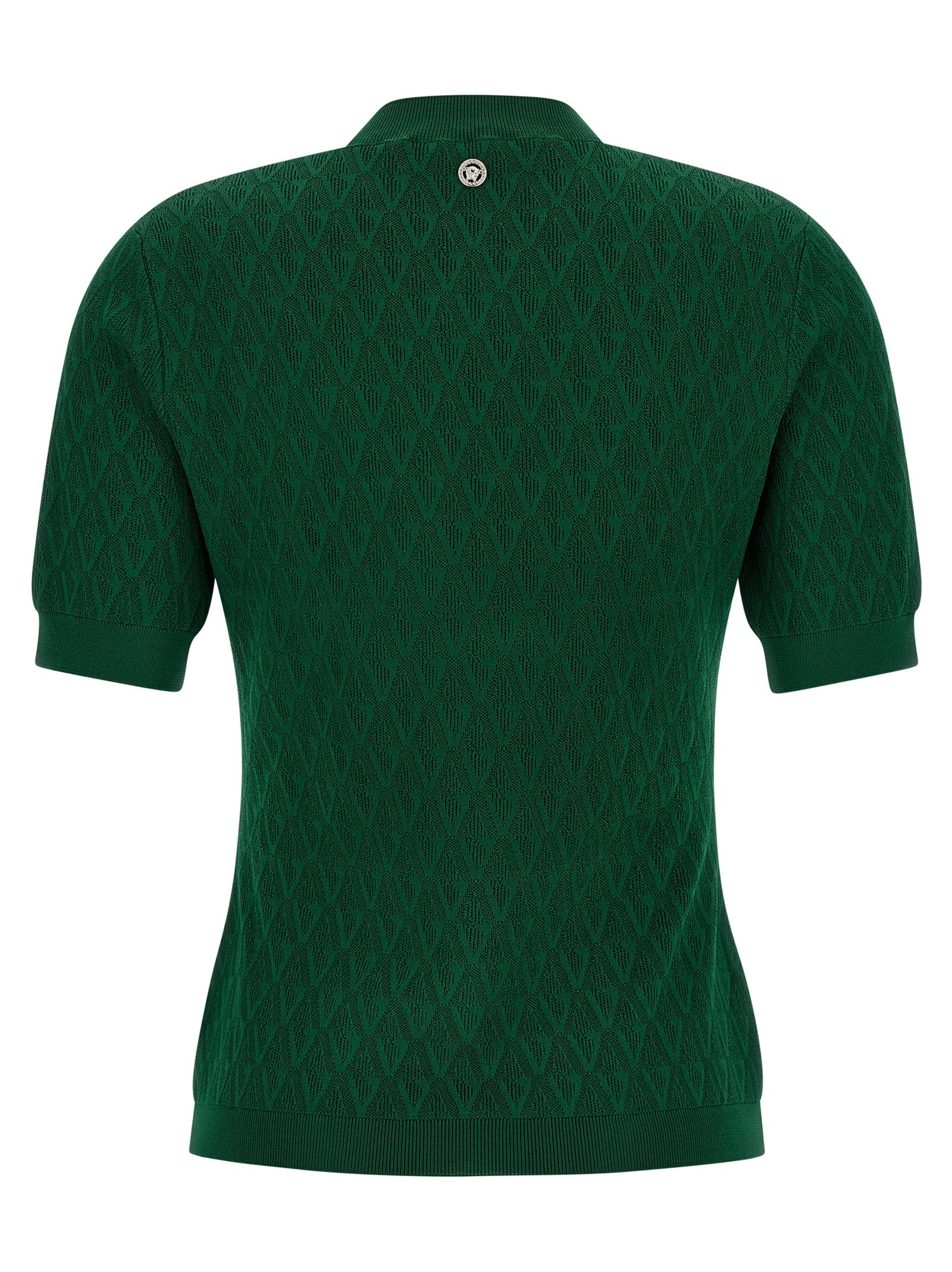 Versace Women V-Pattern T-Shirt VERSACE